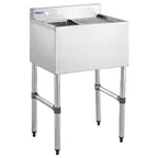 image of Hubert 29N-027 Kratos® Underbar Compartment Sink, 1 Bowl, 24"W X 18.75"D X 33"H