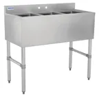 image of Hubert 29N-033 Kratos® Underbar Compartment Sink, 3 Bowls