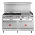 image of Hubert 29Y-046-LP 60" Gas Restaurant Range
