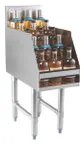 image of Hubert 32L-063 Kratos Liquor Display Rack, 23" D X 12", (5) Tiered