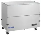 image of Hubert 69K-144 49" School Milk Cooler, Access Cold-Wall, SS, 12‑Crate, CFC-Free, Four 4" Casters