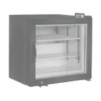 image of Hubert 69K-927 21" Countertop Freezer, 2 cu. ft. Capacity, Glass Door, Stainless Steel