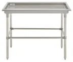 image of Hubert 87431 30"x48" Kratos Sorting Dishtables, 16 Gauge Stainless Steel