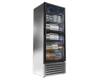 image of Imbera USA G319 SS Merchandiser Refrigerator – 78-7/8" H x 29-1/2" W x 27-7/8" D, 19.2 ft³, 1/3 HP