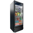 image of Imbera USA VR12 Merchandiser Refrigerator – 63-7/8" H x 24-3/4" W x 24-5/8" D, 11.5 ft³, Black, LED