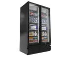 image of Imbera USA VRD37 Refrigerator, 78-7/8"H x 47-1/8"W x 32-1/8"D, 37.4 ft³, 1/2 HP, R290, 10 Shelves
