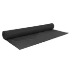 image of Omcan USA 10529 - Non‑Skid Black Bar Shelf Liner, 36" Width x 60 Ft Roll - 1/Roll
