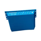image of Omcan USA 11541 Knife Rack, Blue Plastic, Holds 12 Knives, 1 Cleaver, 1 Steel, 14 Slots - Storage