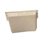 image of Omcan USA 11546 Kitchen Knife Rack, Tan Plastic Block Holds 12 Knives, 1 Cleaver & 1 Steel, 14 Slots