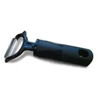 image of Omcan USA 14142 Vegetable Peeler, Stainless Steel Blade, Smooth Edge, Handle, 7" Blade Length