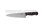 image of Omcan USA 17634 Cook Knife – 8" Stainless Steel Blade, Rosewood Wood Handle, Stamped, 7-9" Length