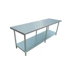 image of Omcan USA 20434 Stainless Steel Top 73" - 84" Work Table