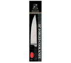 image of Omcan USA 21885 - 10"-11" Forged Chef Knife, Stainless Steel Blade, Black Plastic Handle, Anton