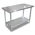 image of Omcan USA 24196 Stainless Steel Top 24" - 27" Work Table