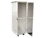 image of Omcan USA 24223 Enclosed Sheet Pan Rack, 18x26 Pan, 66.25" Height, 36 Pair Capacity, 5" Casters