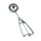 image of Omcan USA 34854 Ice Cream Scoop Disher, 1‑15/16" Ø, 1‑1.8 oz, Stainless Steel Squeeze Handle - 12/Case