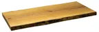 image of Omcan USA 39516 Rectangular Serving Tray, 11" x 23", Canadian Hardwood, Brown