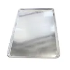 image of Omcan USA 39529 Bun & Sheet Pan, Solid Uncoated 18" x 26" Full-Size Aluminum 20-Gauge Baking Pan