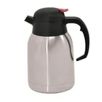 image of Omcan USA 40564 Thermal Carafe Server, 1.5‑Liter (50.7‑66 oz) Double‑Wall Stainless Steel