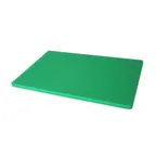 image of Omcan USA 41204 Rigid Plastic Cutting Board, 15" x 20" x 1/2" Green, USDA/FDA/NSF, Dishwasher Safe