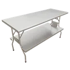 image of Omcan USA 41234 Rectangle Folding Table