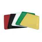 image of Omcan USA 41347 Bakery Display Tray, Red Plastic, 18" x 26" , Perfect for Meat & Pastry