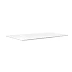 image of Omcan USA 43202 Poly Board Cutting Board, 26" x 60" x 1" White Plastic, Heavy‑Duty Commercial Size