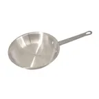 image of Omcan USA 43333 Fry Pan – 14" Diameter Aluminum, 3.5mm Thick, Uncoated, Riveted Handle, NSF