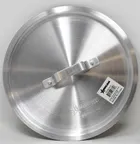 image of Omcan USA 43379 Aluminum Round Cover for 12-Qt Stock Pot, Durable Fit, Universal Size - 1/Each