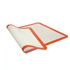 image of Omcan USA 43490 Baking Mat, Full Size 24.5" L x 16.5" W, Silicone Non‑Stick, Oven & Microwave Safe