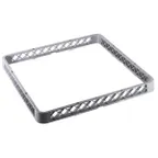 image of Omcan USA 43504 Dishwasher Rack Extender, Gray, 19.7" x 19.7", Full Size, 1.75" Inside Height
