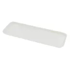 image of Omcan USA 43567 Display Tray, 26"W x 18"D x 3/4"H, White Rectangular Fiberglass, NSF