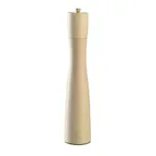 image of Omcan USA 43684 Tancredi Pepper Mill, 30cm (11.81") Tall, Beech Wood, Steel Mechanism, Made in Italy