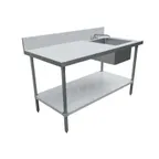 image of Omcan USA 44300 with Prep Sink(s) Work Table