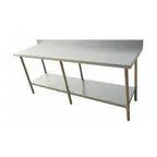 image of Omcan USA 44349 Stainless Steel Top 85" - 96" Work Table