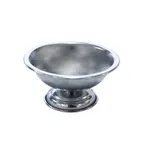 image of Omcan USA 44449 - 3.5 oz Stainless Steel Sherbet Dish, Footed Base, Dessert Bowl