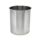 image of Omcan USA 44656 Bain Marie Pot – 6 Qt, 8" Dia. x 9" Deep, Stainless Steel Construction