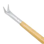 image of Omcan USA 44969 Pizza Bubble Popper – 39" Aluminum Pizza Tools & Accessories Tool with Wooden Handle