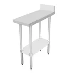 image of Omcan USA 46513 Stainless Steel Top 12" - 21" Work Table