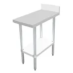 image of Omcan USA 46514 Stainless Steel Top 12" - 21" Work Table