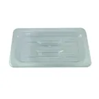 image of Omcan USA 80049 Full‑Size Clear Polycarbonate Pan Cover, Flat Lid, 20‑3/4" x 12‑4/5", NSF