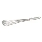image of Omcan USA 80054 Piano Whip – 18" Stainless Steel Kitchen Utensil, Durable Wire Design