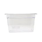 image of Omcan USA 80057 Food Pan – 1/3 Size, 12‑4/5" x 6‑15/96" x 7‑7/8" Deep, Clear Polycarbonate, NSF
