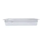 image of Omcan USA 80058 Full-Size Clear Polycarbonate Food Pan 20-3/4" x 12-4/5" x 3-15/16" NSF