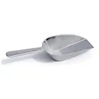 image of Omcan USA 80120 Utility Scoop - 24 Oz Flat-Bottom Aluminum Ice Shovel, Heavy-Duty Kitchen Hand Tool
