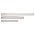 image of Omcan USA 80129 Check Holder Bar Rail, 24" Aluminum Construction, Durable Metal