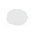 image of Omcan USA 80176 Round Polypropylene Container Lid, Clear Translucent, Fits 2‑Qt and 4‑Qt