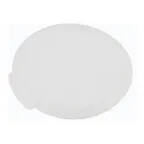 image of Omcan USA 80179 Food Storage Container Lid, Round 6‑8 Qt Translucent Polypropylene Cover – Kitchen