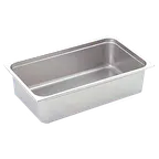 image of Omcan USA 80257 Stainless Steel Steam Table Pan, 20-3/4" × 12-3/4" × 2-1/2" Deep, NSF