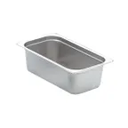 image of Omcan USA 80269 Stainless Steel Steam Table Pan, 1/3 Size, 6-7/8" x 12-3/4" x 6" Deep, NSF, Solid